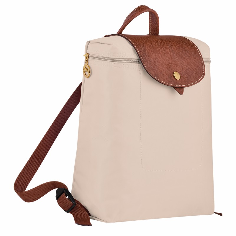 Mochilas Longchamp Le Pliage Original M Feminino Branco Brasil | L1699089P71