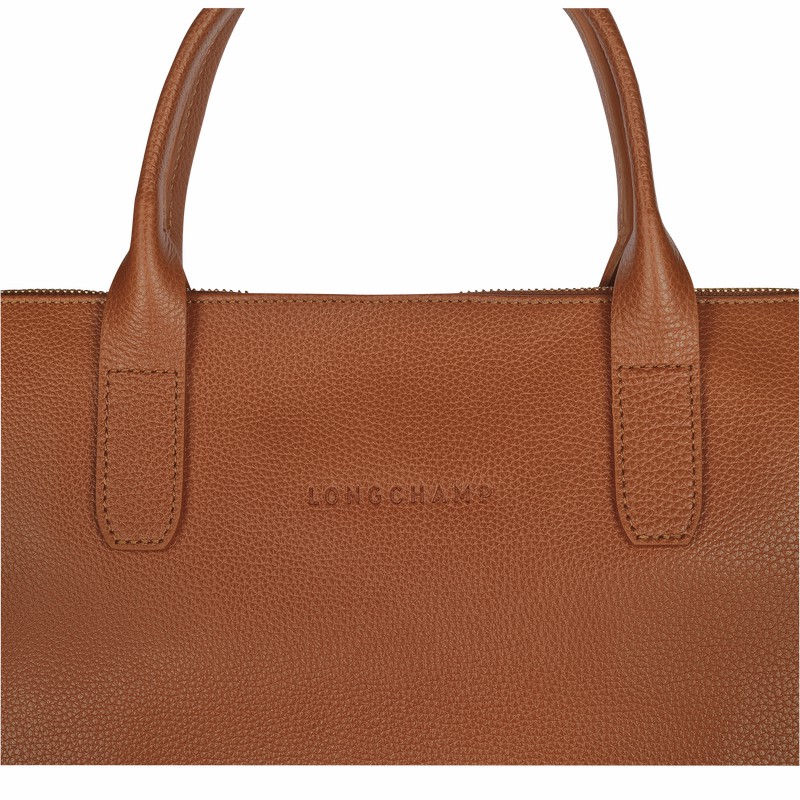 Pasta Longchamp Le FOULONNÉ S Feminino Caramel Brasil | 20032021121