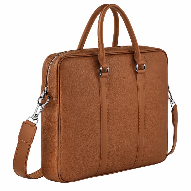 Pasta Longchamp Le FOULONNÉ S Feminino Caramel Brasil | L2122021F72