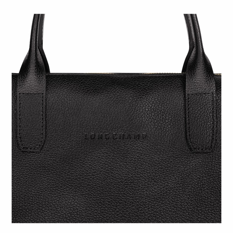 Pasta Longchamp Le FOULONNÉ S Masculino Pretas Brasil | 20032021001-