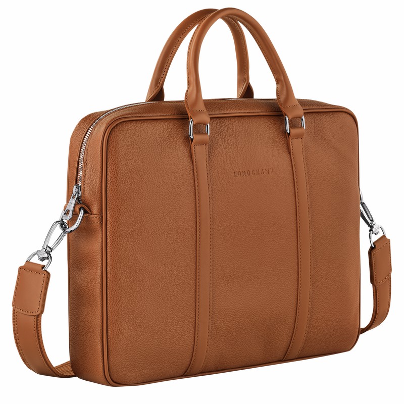 Pasta Longchamp Le FOULONNÉ XS Feminino Caramel Brasil | L2121021F72