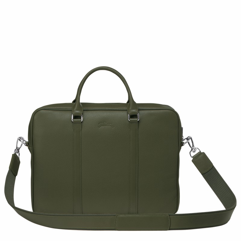 Pasta Longchamp Le FOULONNÉ XS Feminino Caqui Brasil | L2121021A23