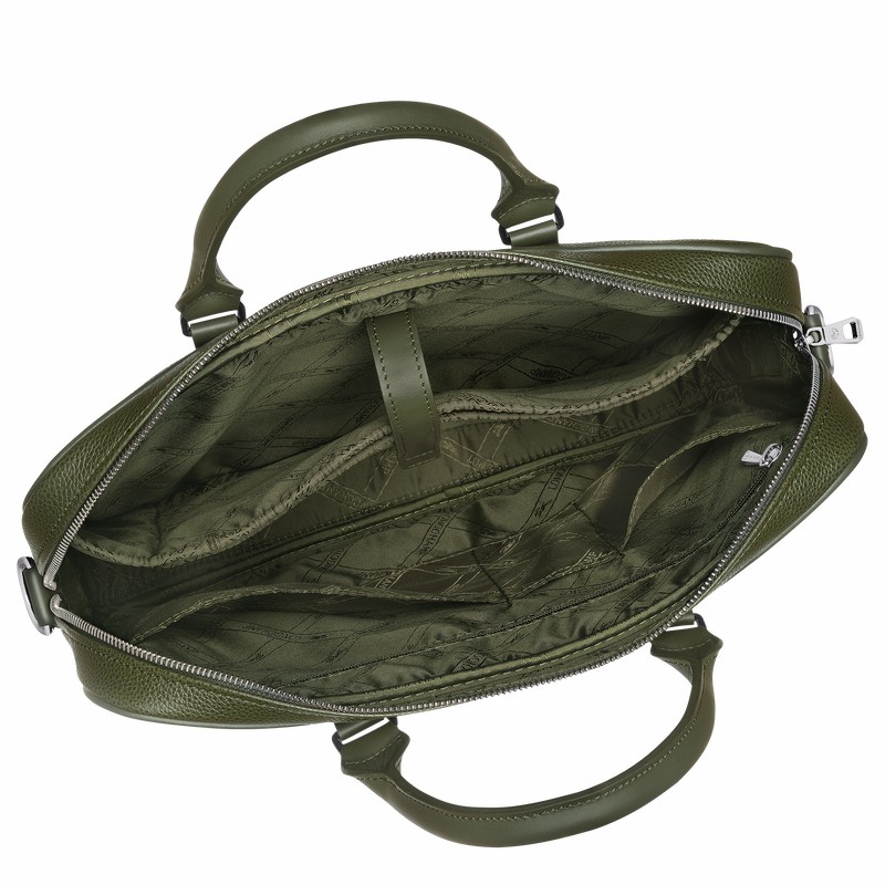 Pasta Longchamp Le FOULONNÉ XS Feminino Caqui Brasil | L2121021A23