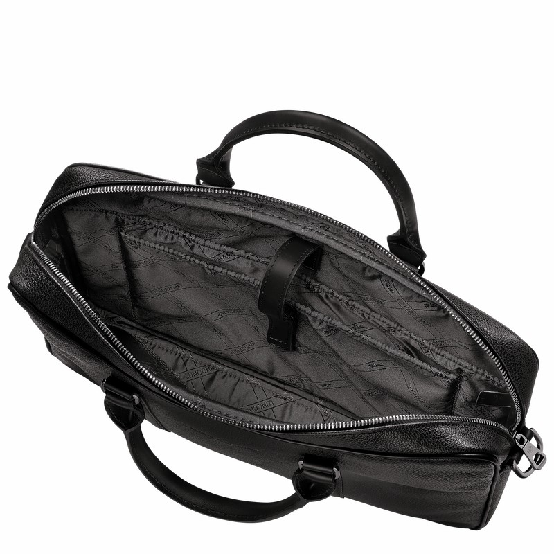 Pasta Longchamp Le FOULONNÉ XS Feminino Pretas Brasil | L2121021047