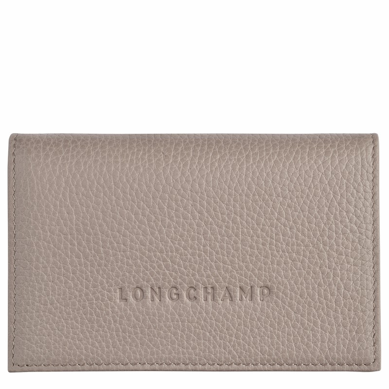 Porta Cartão Longchamp Le FOULONNÉ Feminino Cinzentas Brasil | L3243021P55