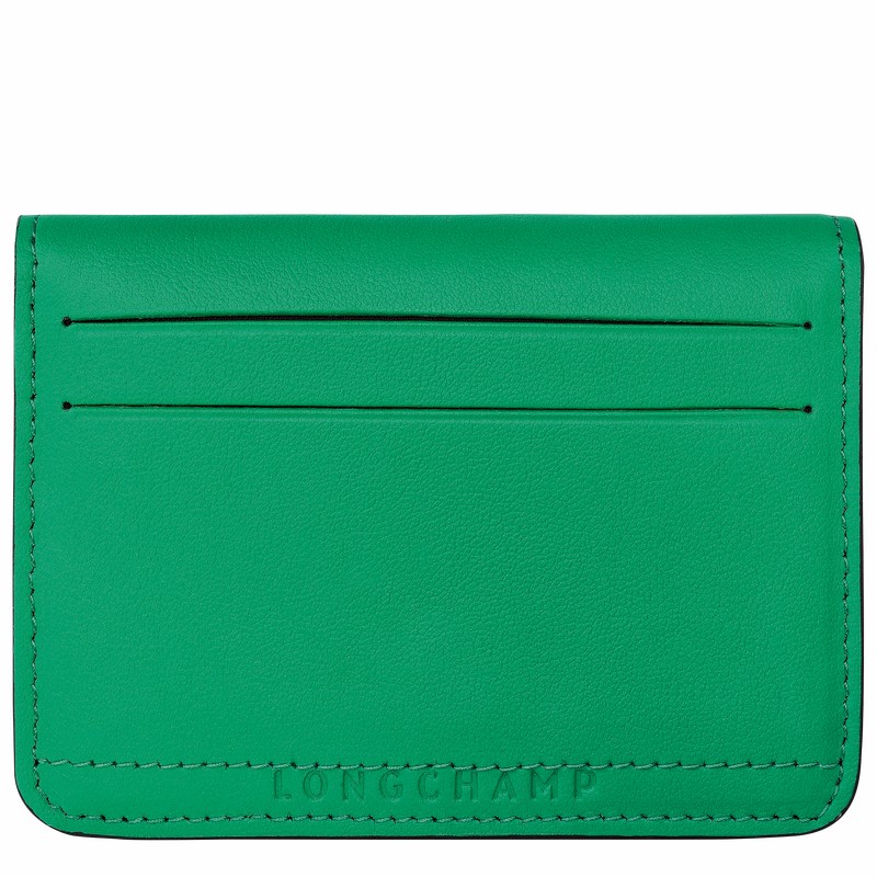 Porta Cartão Longchamp Le Pliage Xtra Feminino Verdes Brasil | 30039987249