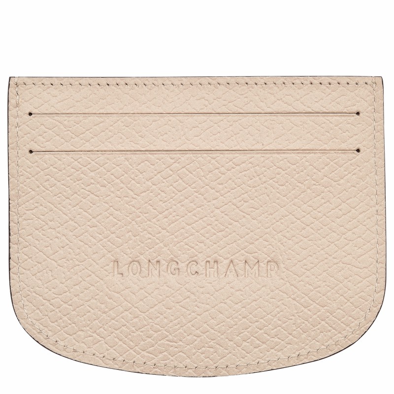 Porta Cartão Longchamp ÉPURE Feminino Branco Brasil | 30031HYZ555