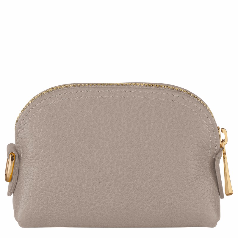 Porta Moedas Longchamp Le FOULONNÉ Feminino Cinzentas Brasil | L3686021P55