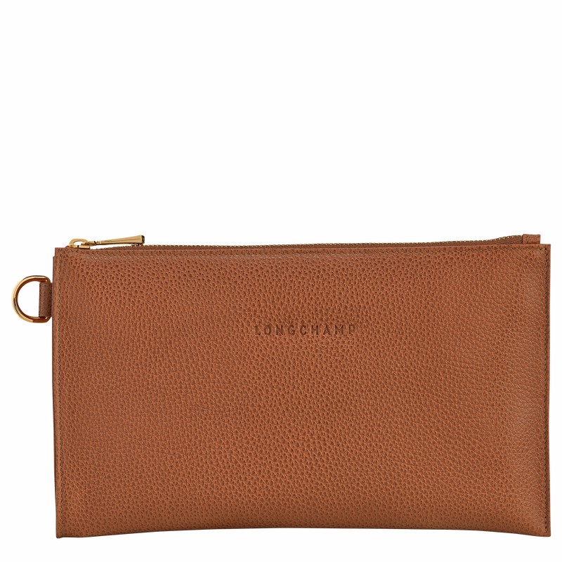 Pouches Longchamp Le FOULONNÉ Feminino Caramel Brasil | L2541021121