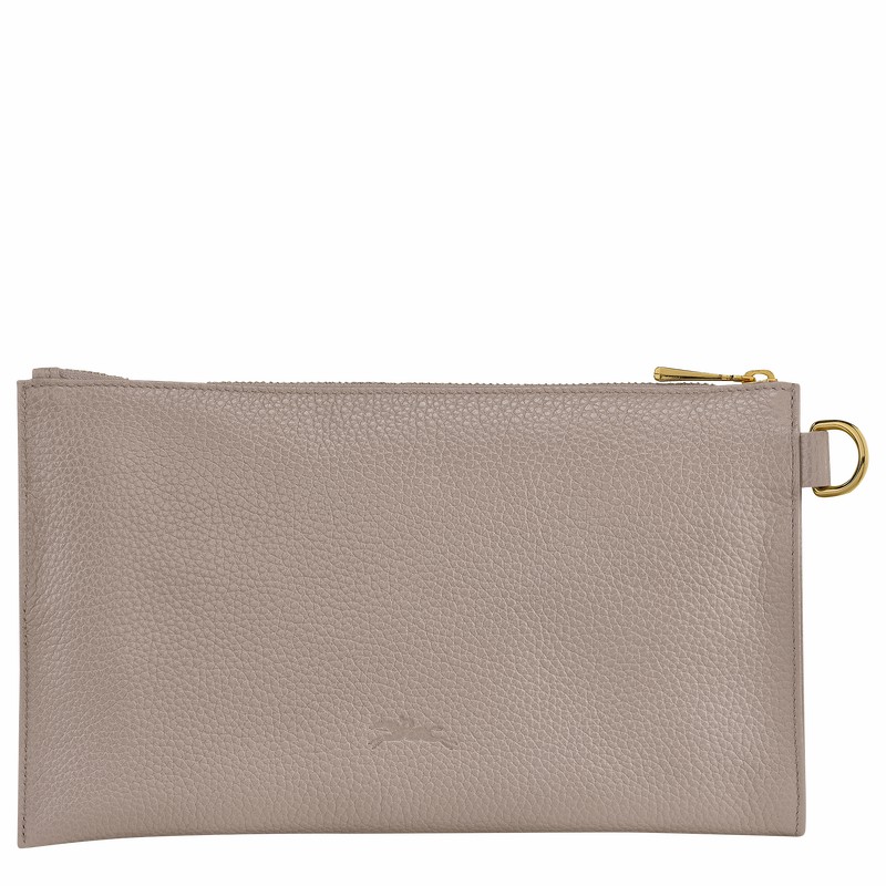 Pouches Longchamp Le FOULONNÉ Feminino Cinzentas Brasil | L2541021P55