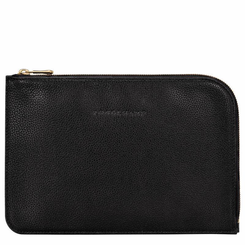 Pouches Longchamp Le FOULONNÉ Feminino Pretas Brasil | 30040021001