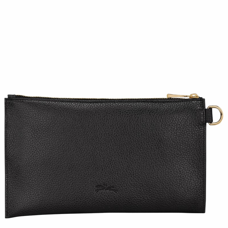 Pouches Longchamp Le FOULONNÉ Feminino Pretas Brasil | L2541021001