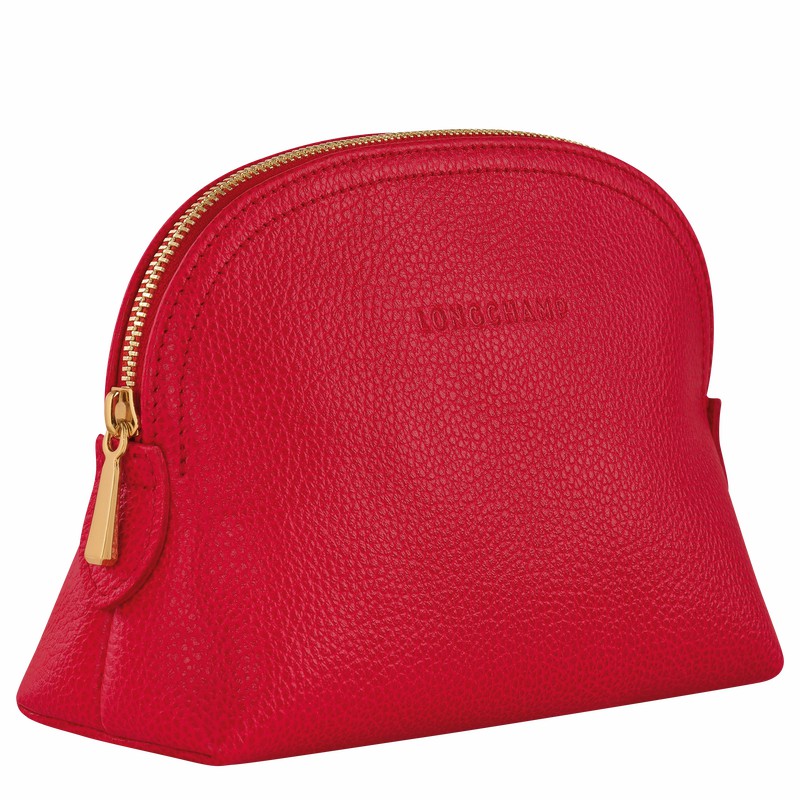 Pouches Longchamp Le FOULONNÉ Feminino Vermelhas Brasil | L2527021C39