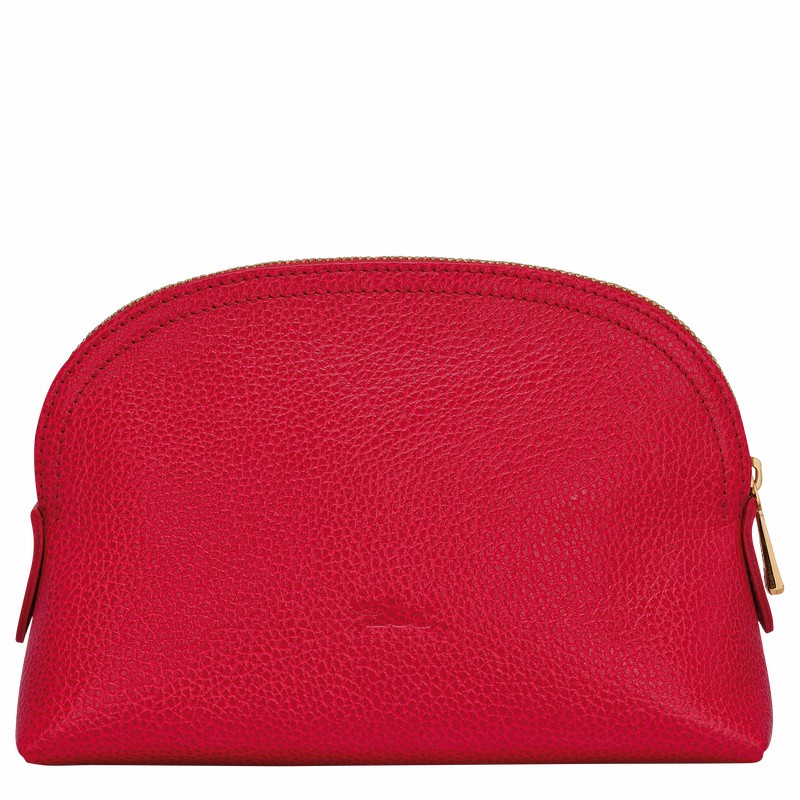 Pouches Longchamp Le FOULONNÉ Feminino Vermelhas Brasil | L2527021C39