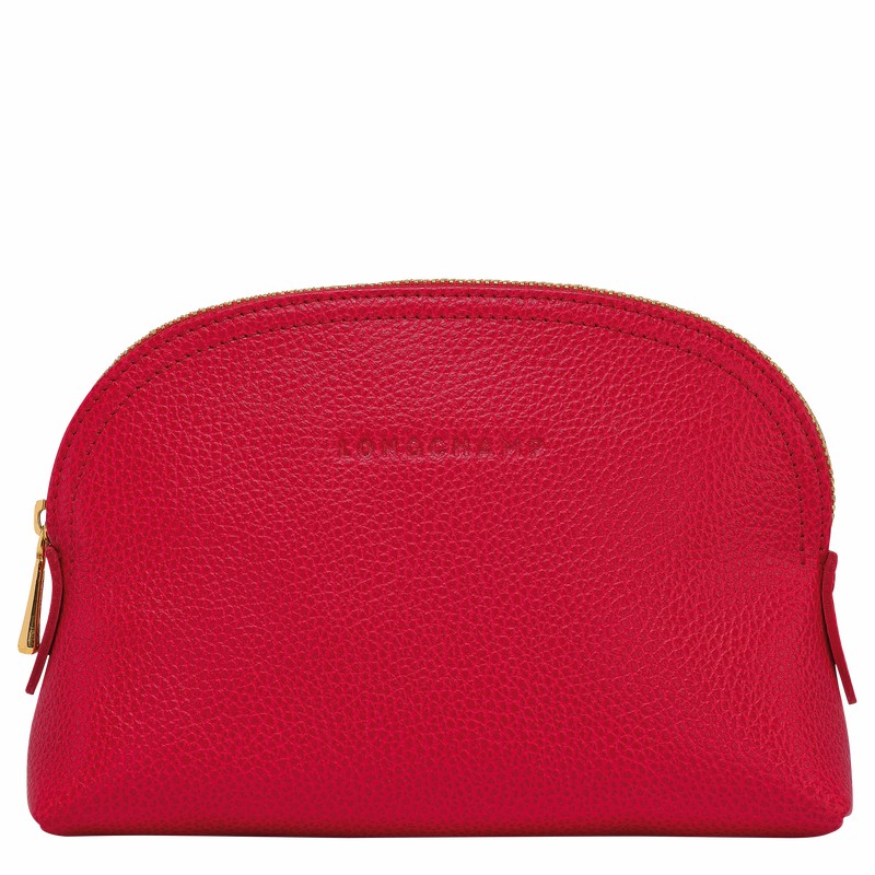 Pouches Longchamp Le FOULONNÉ Feminino Vermelhas Brasil | L2527021C39