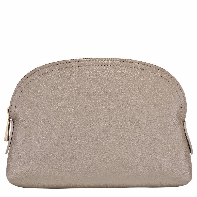 Pouches Longchamp Le FOULONNÉ Masculino Cinzentas Brasil | L2527021P55-