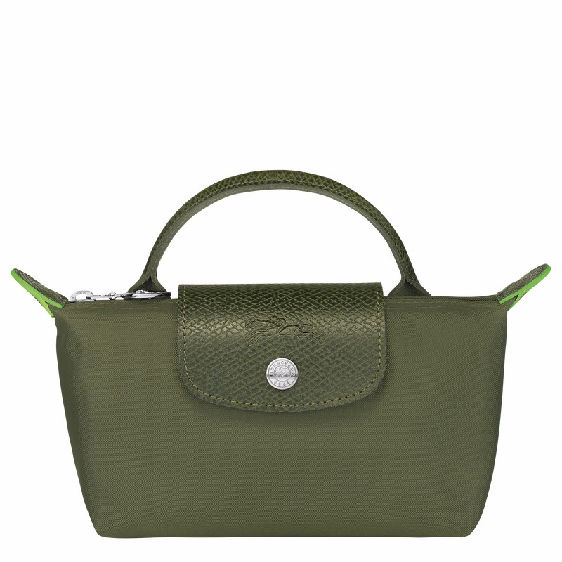 Pouches Longchamp Le Pliage Green Feminino Verdes Brasil | 34175919479