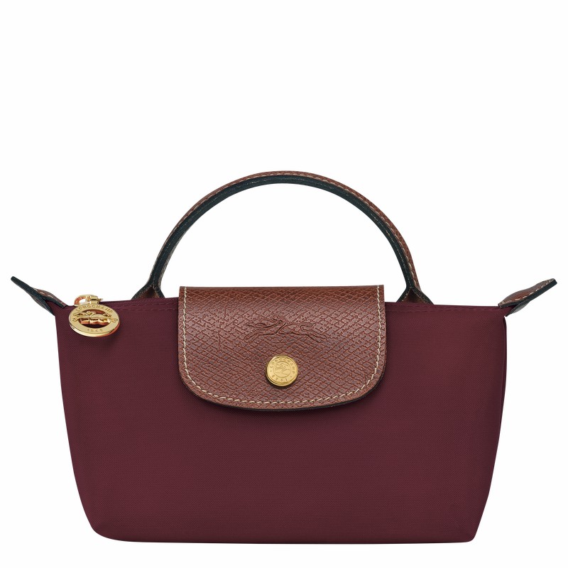 Pouches Longchamp Le Pliage Original Feminino Bordeaux Brasil | 34175089P87