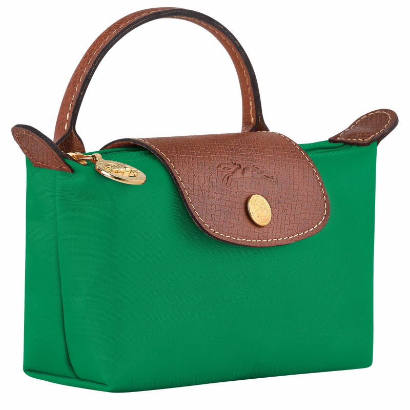 Pouches Longchamp Le Pliage Original Feminino Verdes Brasil | 34175089P88