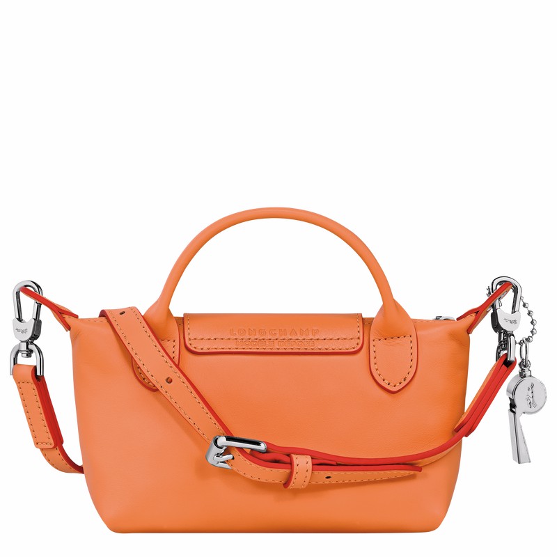 Pouches Longchamp Le Pliage Xtra XS Feminino Laranja Brasil | 34205HEY017