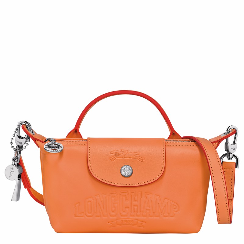 Pouches Longchamp Le Pliage Xtra XS Feminino Laranja Brasil | 34205HEY017