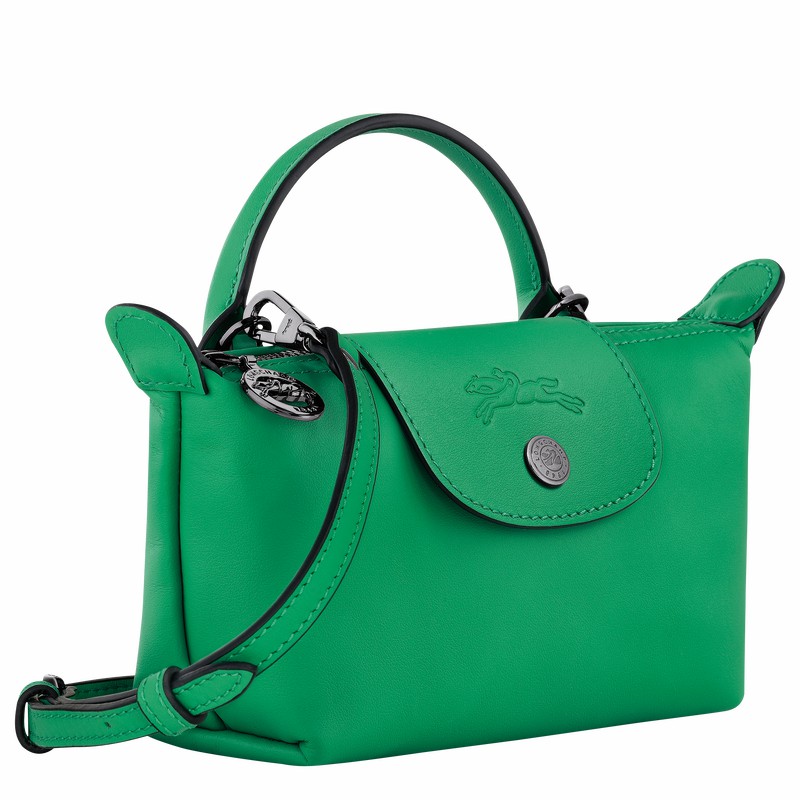 Pouches Longchamp Le Pliage Xtra XS Feminino Verdes Brasil | 34205987249