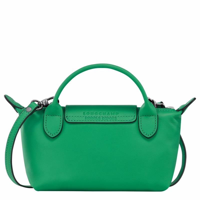 Pouches Longchamp Le Pliage Xtra XS Feminino Verdes Brasil | 34205987249