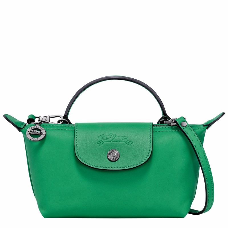 Pouches Longchamp Le Pliage Xtra XS Feminino Verdes Brasil | 34205987249